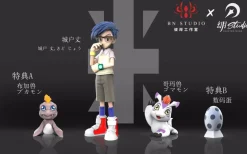 Joe Kido & Mimi Tachikawa - Digimon Resin Statue - BN Studio