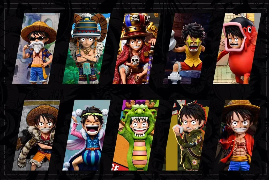 Jump 50th Anniversary Monkey D. Luffy - ONE PIECE Resin Statue - A Plus Studios