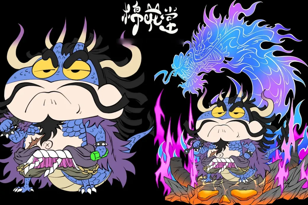 Kaido Cosplay Nohara Shinnosuke - Crayon Shin-chan ONE PIECE Resin Statue - MianHuaTang Studios