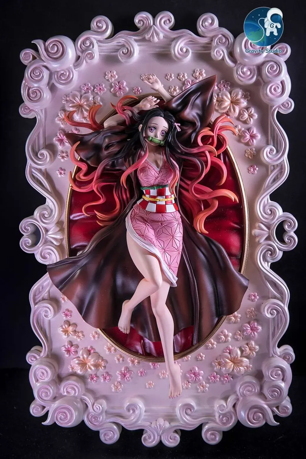 Kamado Nezuko Decoration Frame - Demon Slayer: Kimetsu no Yaiba Resin Statue - Gravity Studios