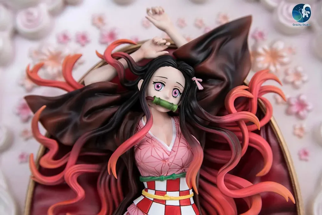 Kamado Nezuko Decoration Frame - Demon Slayer: Kimetsu no Yaiba Resin Statue - Gravity Studios
