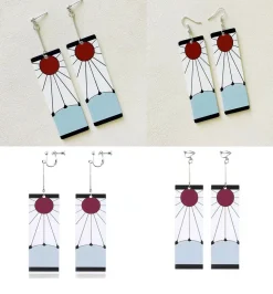 Kamado Tanjiro's Earrings - Free Shipping - Demon Slayer: Kimetsu no Yaiba
