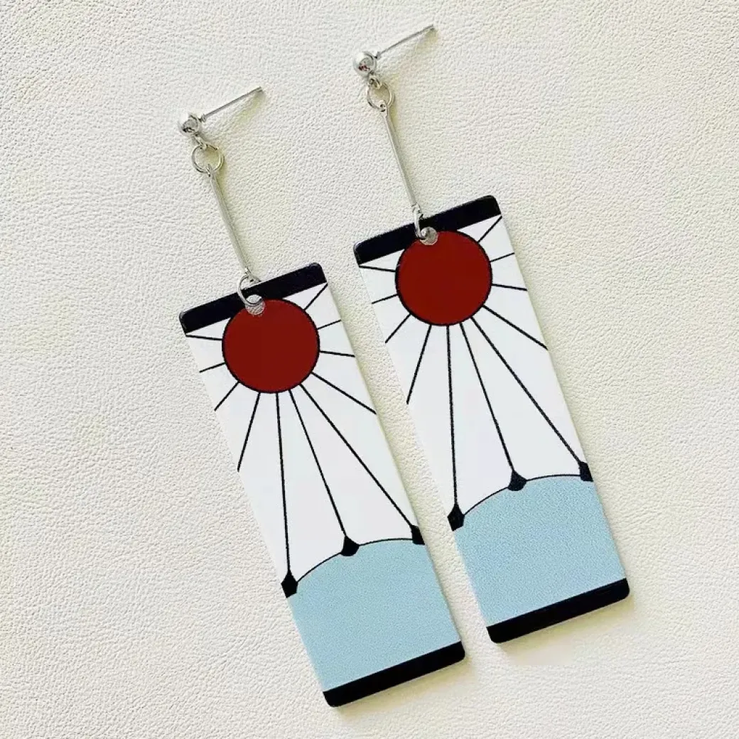 Kamado Tanjiro's Earrings - Free Shipping - Demon Slayer: Kimetsu no Yaiba