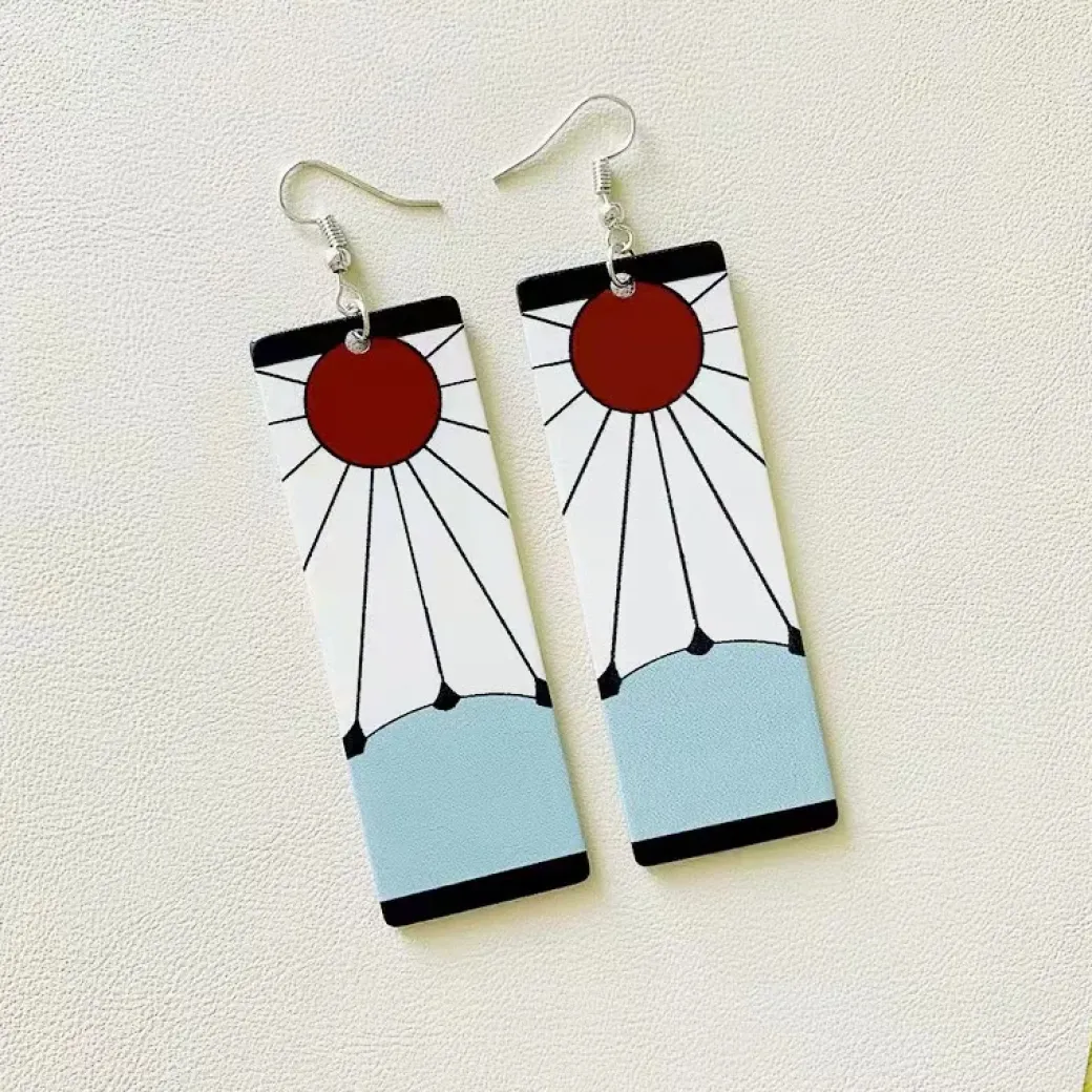 Kamado Tanjiro's Earrings - Free Shipping - Demon Slayer: Kimetsu no Yaiba