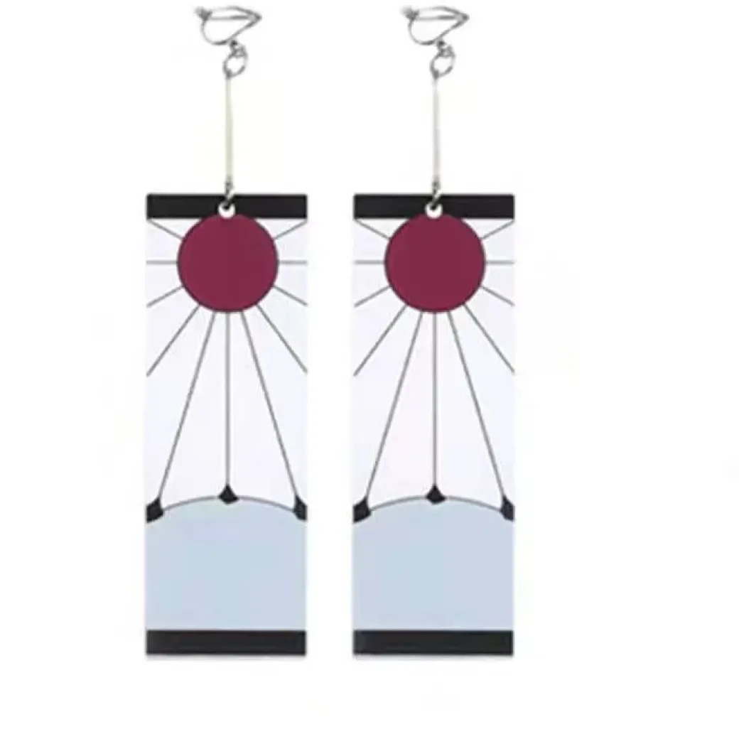 Kamado Tanjiro's Earrings - Free Shipping - Demon Slayer: Kimetsu no Yaiba