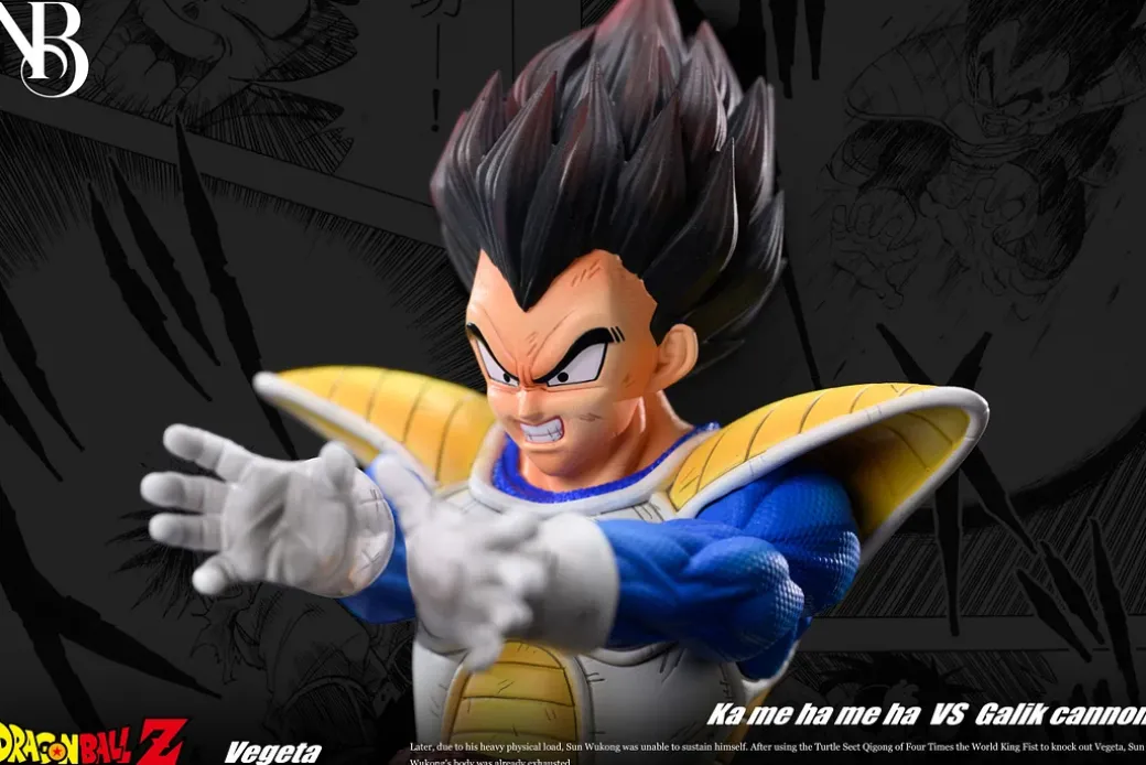 Kamehameha Son Goku VS Galick Cannon Vegeta - Dragon Ball Resin Statue - NB Studio