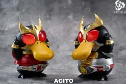 Kamen Rider Agito Cosplay Psyduck with LED - Kamen Rider Agito Pokemon Resin Statue - Snake Eyes Studio