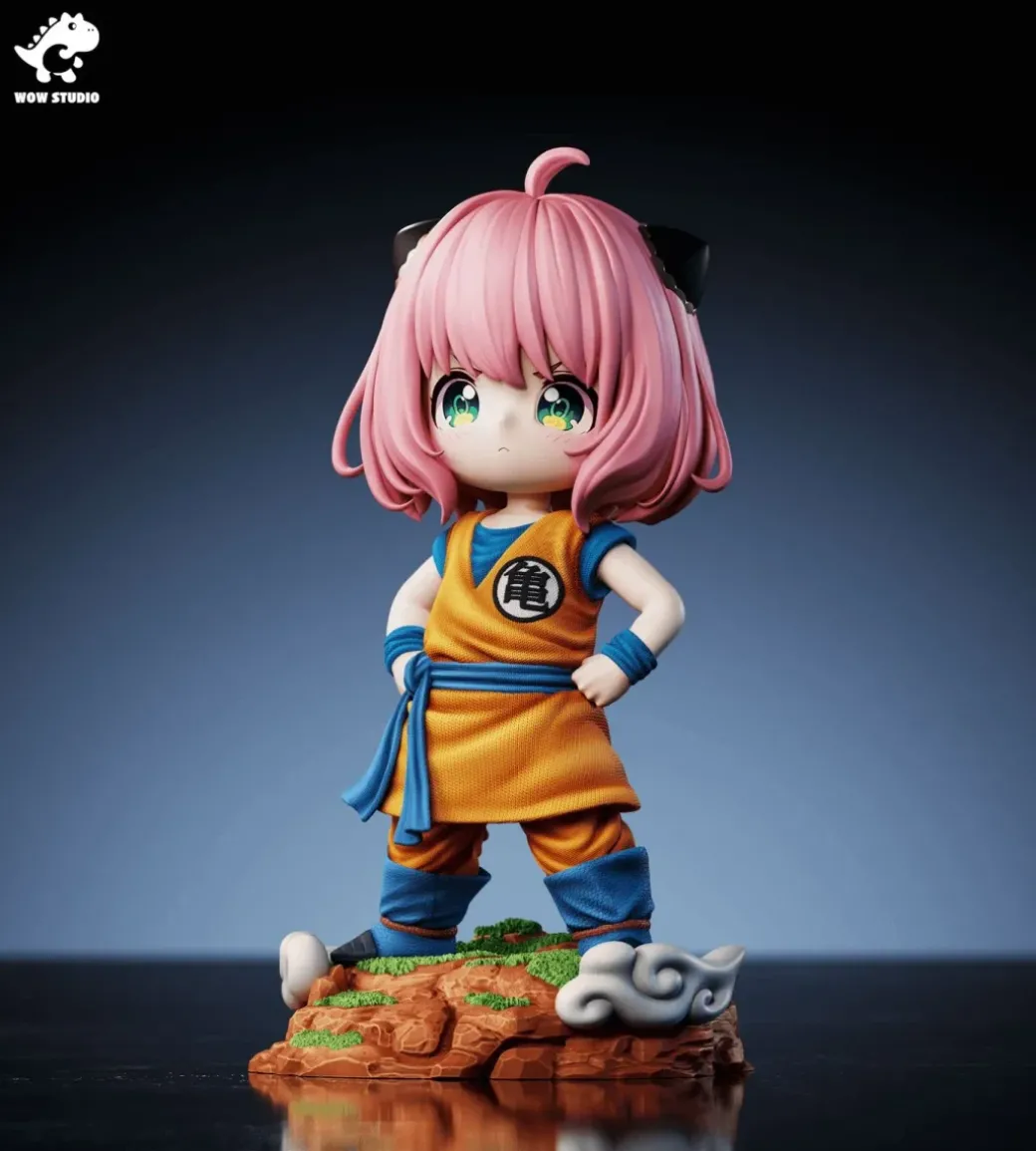 Kame-Sen Style Anya Forger - Dragon Ball SPY X FAMILY Resin Statue - WOW Studio