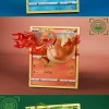 Kanto Starter Pokemon Coming Out From Pokemon Card - Pokemon Resin Statue - GEISHA Studio
