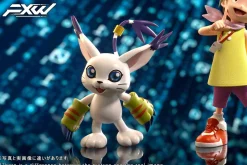Kari Kamiya & Tailmon - Digimon Resin Statue - FXW Studio