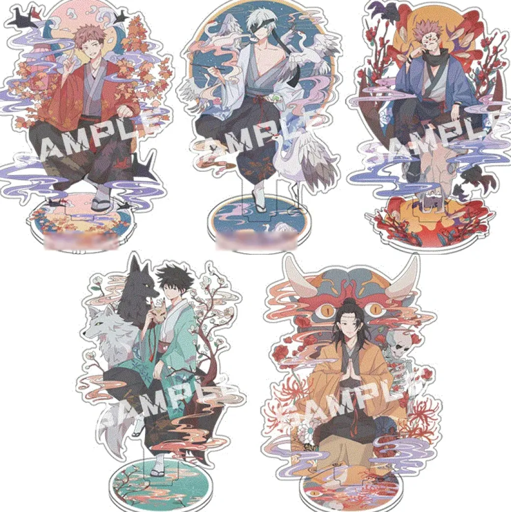 Kimono Ryomen Sukuna Acrylic Stand Display - Free Shipping - Jujutsu Kaisen