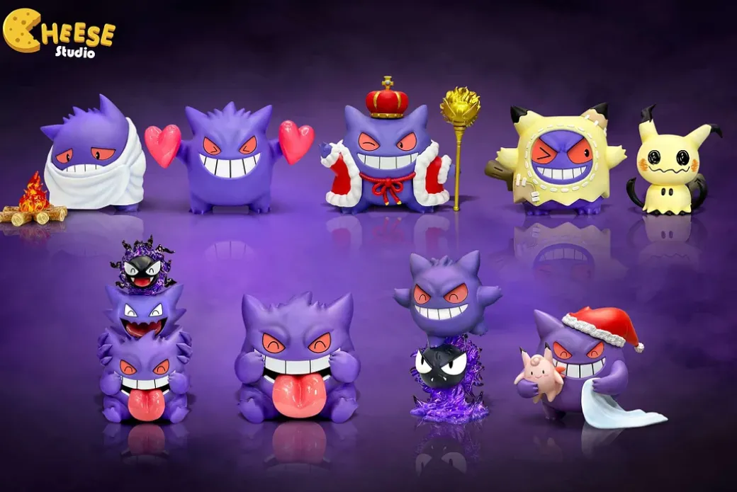 King Gengar - Pokemon Resin Statue - CHEESE Studio