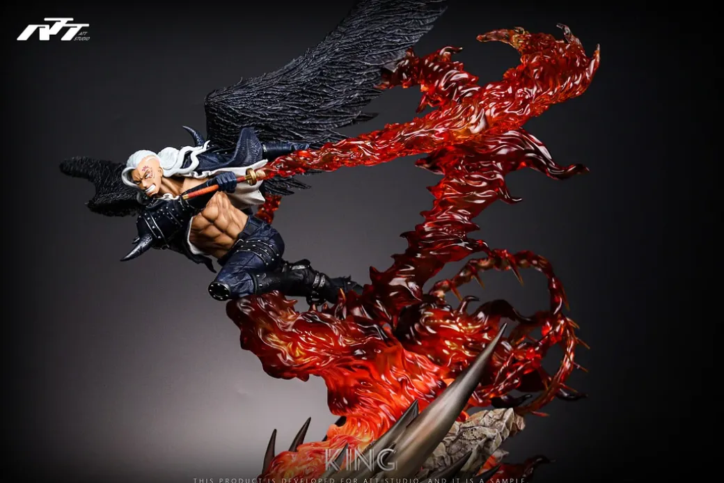 King with LED - ONE PIECE Resin Statue - ATT Studio