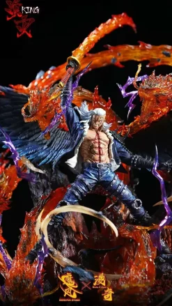 King with LED - ONE PIECE Resin Statue - More Fun Studio