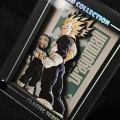 KKCCNA-001 Vegeta & Trunks 3D Card Stand Display - Dragon Ball - Kaitouken Koubou Studio