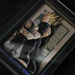 KKCCNA-001 Vegeta & Trunks 3D Card Stand Display - Dragon Ball - Kaitouken Koubou Studio