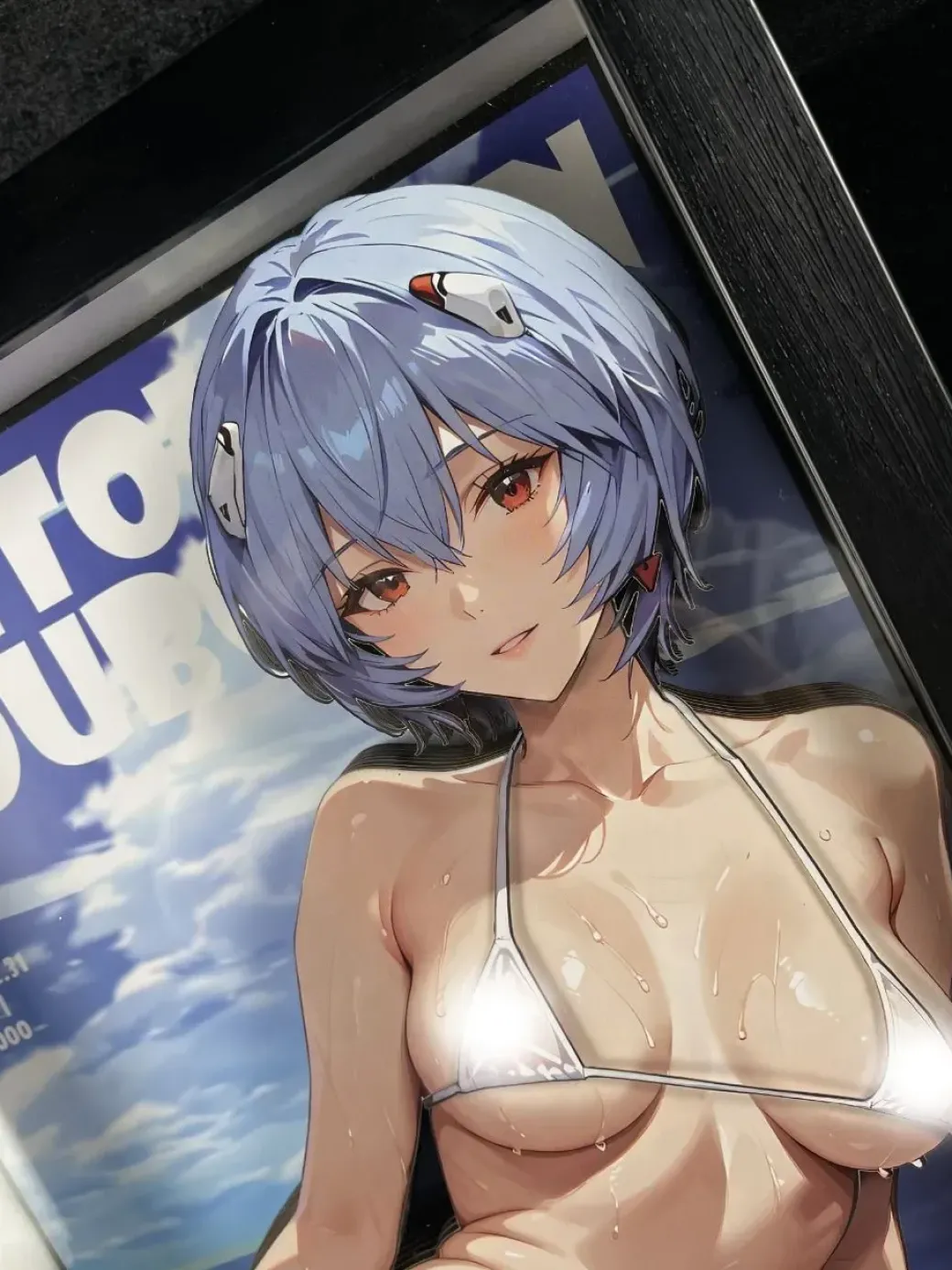 KKMZ-002 Rei Ayanami 3D Decorative Painting - (EVA) Neon Genesis EVAngelion - Kaitouken Koubou Studio