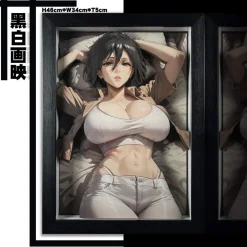 KKRD-006 Mikasa Ackerman Decorative Painting - Attack On Titan - B&W Studio