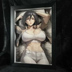 KKRD-006 Mikasa Ackerman Decorative Painting - Attack On Titan - B&W Studio