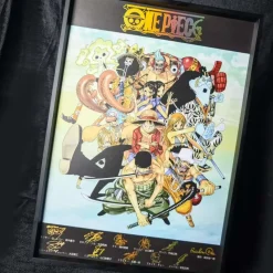 KKSP-001 Straw Hat Crew With Voice Actor's Signatures Decorative Painting - ONE PIECE - Kaitouken Koubou Studio