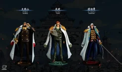 Kurouma Tensei & Yamakaji & Doberman - ONE PIECE Resin Statue - Black Studios