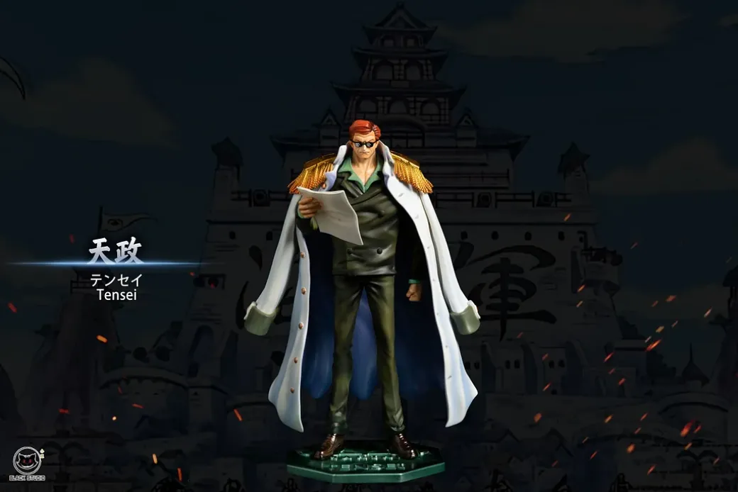 Kurouma Tensei & Yamakaji & Doberman - ONE PIECE Resin Statue - Black Studios