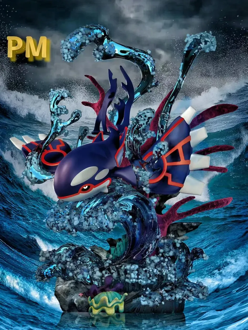 Kyogre - Pokemon Resin Statue - PM-Studios