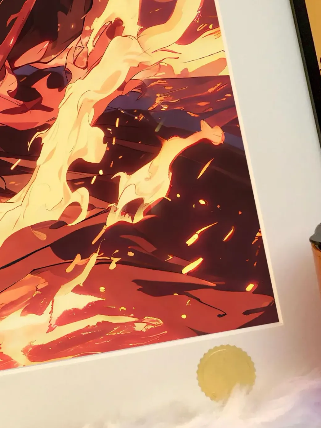 Kyojuro Rengoku Decorative Painting - Demon Slayer: Kimetsu No Yaiba - Xingkong Studio
