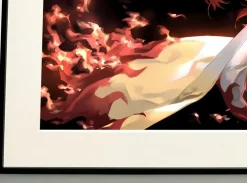 Kyojuro Rengoku Decorative Painting - Demon Slayer: Kimetsu No Yaiba - H-TWO Studio