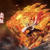 Kyojuro Rengoku with LED - Demon Slayer: Kimetsu no Yaiba Resin Statue - Fantasy Studios