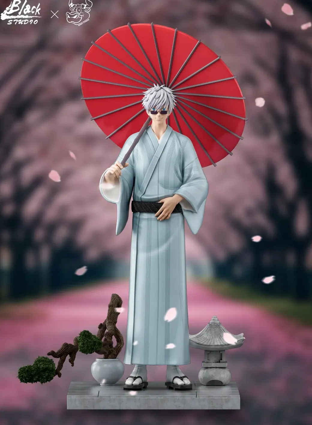Kyoto Satoru Gojo - Jujutsu Kaisen Resin Statue - BLACK-Studio