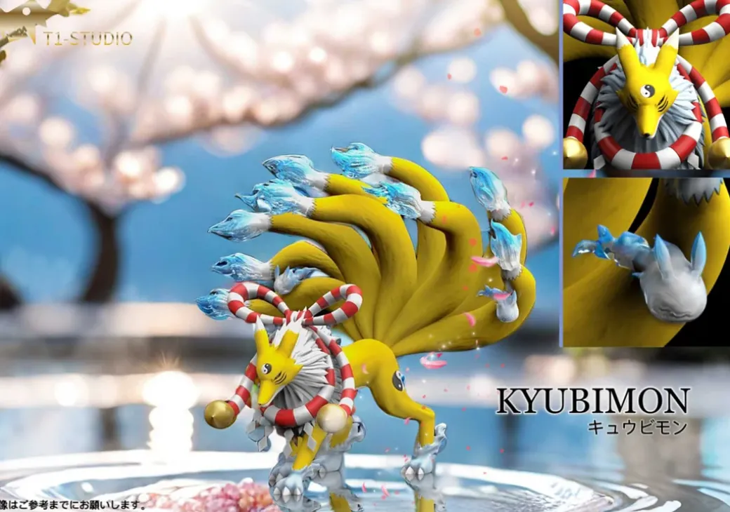 Kyubimon - Digimon Resin Statue - T1 Studio