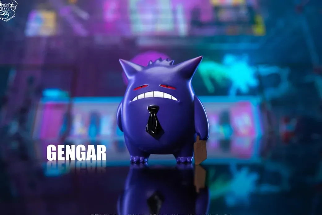 Laborer Gengar - Pokemon Resin Statue - NiuZi Studio