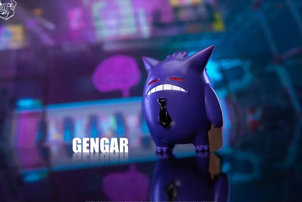 Laborer Gengar - Pokemon Resin Statue - NiuZi Studio