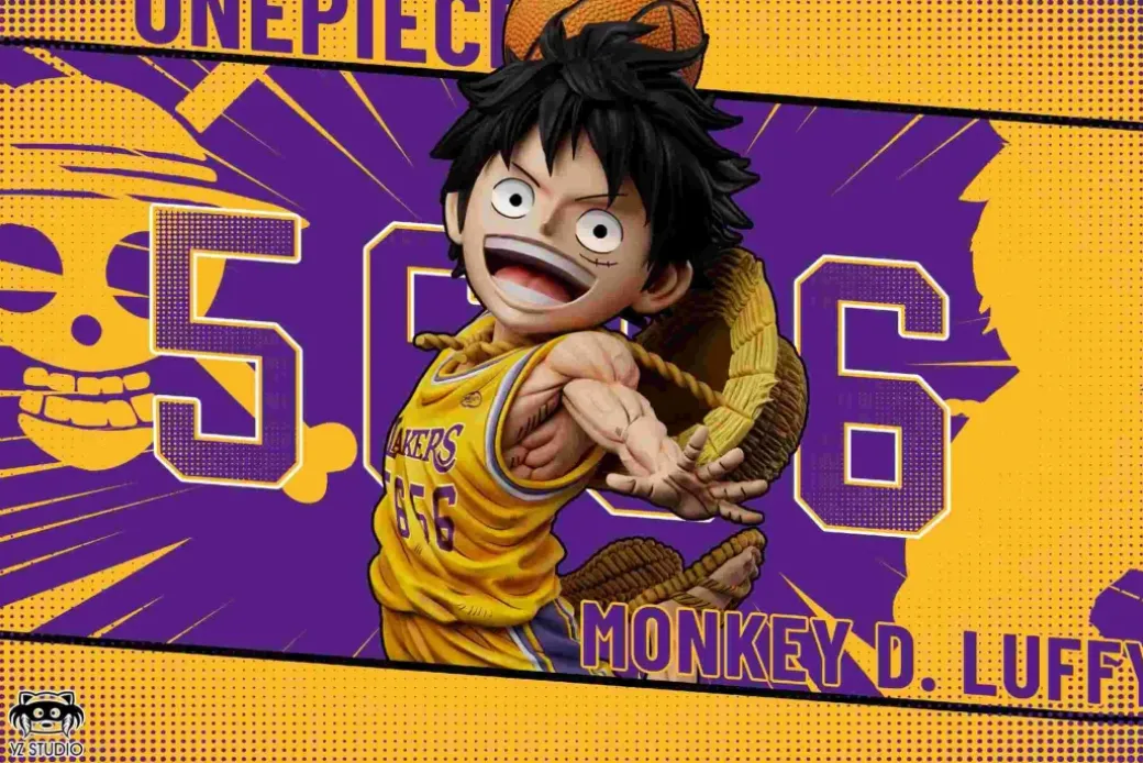 Lakers Suit Series 001 Monkey D. Luffy - ONE PIECE Statue - YZ Studios