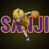 Lakers Suit Series 003 Sanji - ONE PIECE Statue - YZ Studios