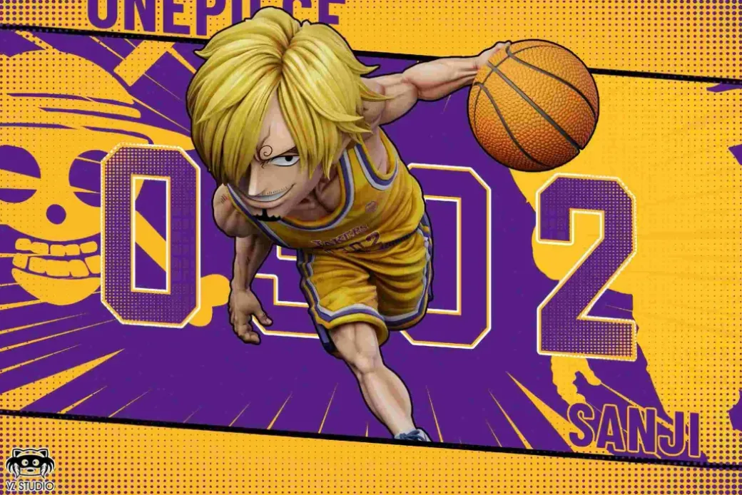 Lakers Suit Series 003 Sanji - ONE PIECE Statue - YZ Studios