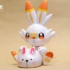 Lantern Festival Scorbunny - Pokemon Resin Statue - MengShe Studio