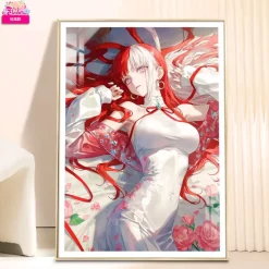 Laying Uta Decorative Painting - ONE PIECE Decorative Painting - AMaoHuaShe Studio