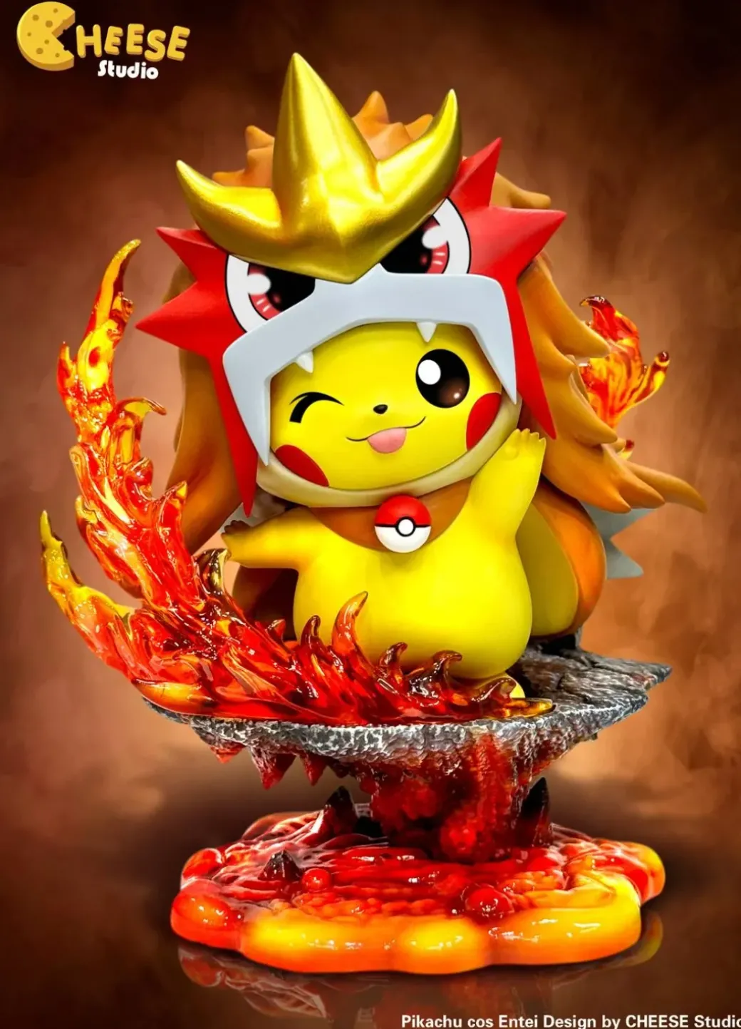 Legendary Beasts Cosplay Pikachu - Pokemon Resin Statue - CHEESE Studio