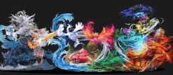 Legendary Dogs Suicune, Entei & Raikou - Private - Pokemon Resin Statue - Gene Studios
