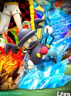 Leon with LED - Pokemon Resin Statue - EGGS Studios