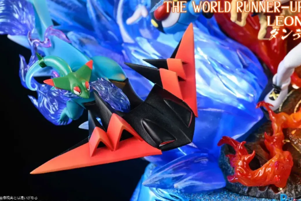 Leon with LED - Pokemon Resin Statue - PCHouse Studios
