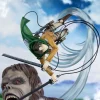 Levi Ackerman & Beast Titan - Attack On Titan Official Statue - PROOF