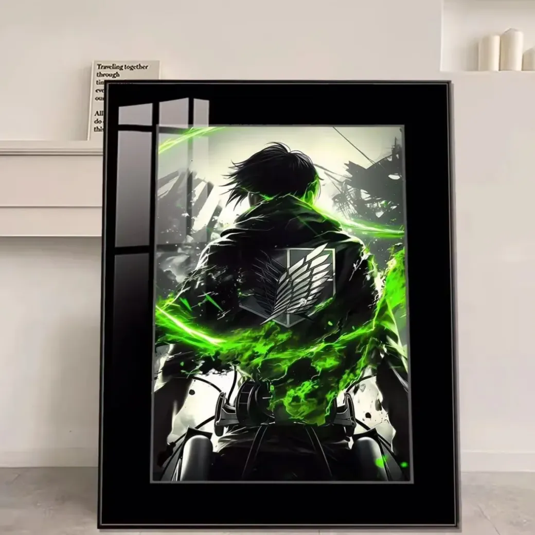 Levi Ackerman Decorative Painting - Attack On Titan Decorative Painting - JuZi Studio