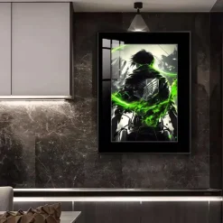Levi Ackerman Decorative Painting - Attack On Titan Decorative Painting - JuZi Studio