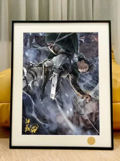 Levi Ackerman Decorative Painting - Attack on Titan - Xingkong Studio