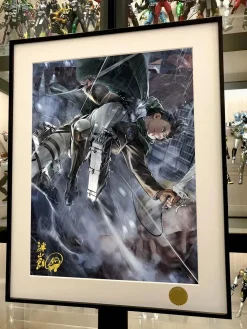 Levi Ackerman Decorative Painting - Attack on Titan - Xingkong Studio