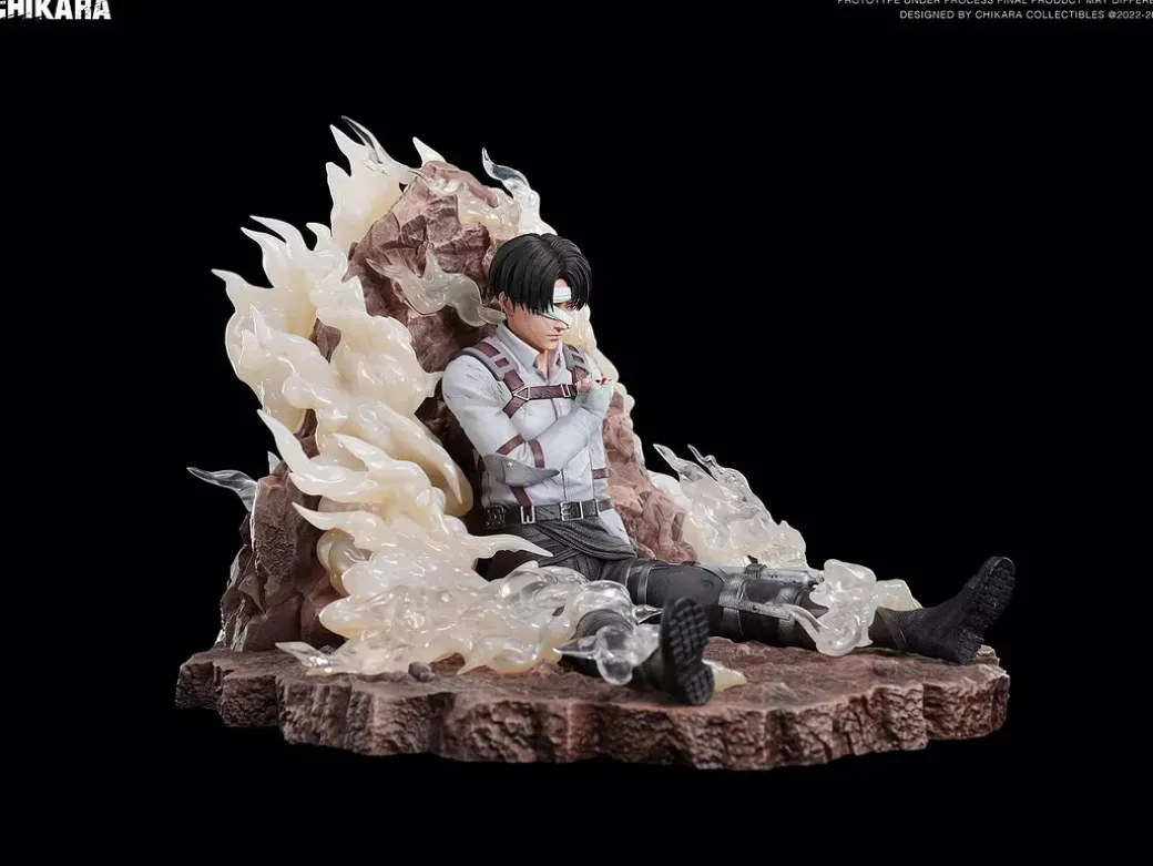 Levi Ackerman's Last Salute - Attack On Titan Resin Statue - CHIKARA Studios