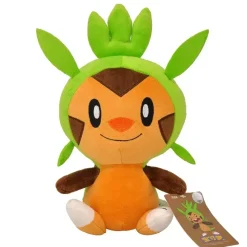 Licensed Chespin Super Soft Short Plush Doll - Free Shipping - Pokemon [In Stock]